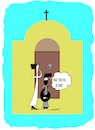 Cartoon: Impatience (small) by kar2nist tagged new,year