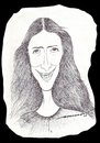 Cartoon: Nicoleta Ionescu (small) by kar2nist tagged nicoleta,ionescu,editor,toonpool,caricature,blackandwhite