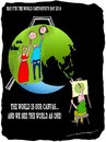 Cartoon: Our Canvas (small) by kar2nist tagged cartoonists,cartoon,world