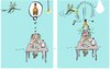 Cartoon: shattered dreams (small) by kar2nist tagged dreams,shivas,regal,mosquitoes