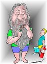 Cartoon: smoking hazards (small) by kar2nist tagged smoking,fire,extingusher