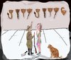 Cartoon: Tall stories (small) by kar2nist tagged hunter,trophy,impressing,showoff,animals