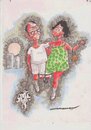 Cartoon: True Love (small) by kar2nist tagged love,marriage,misunderstandings