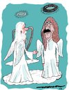 Cartoon: Welcome to the heavens! (small) by kar2nist tagged halo arab heavens heaven