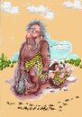 Cartoon: Women will be Women... (small) by kar2nist tagged women lipstic cave man