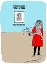 Cartoon: world thro my eyes (small) by kar2nist tagged artist,painters,dresscodes