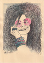 Cartoon: janis joplin (small) by axinte tagged axi