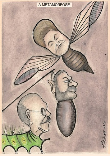 Cartoon: oligopolios (medium) by Juliana Borges tagged oligopolios,subimperalismo,americano