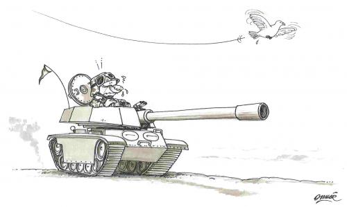 Cartoon: Guerra (medium) by Omar tagged humor