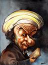 Cartoon: Rembrandt (small) by Omar tagged caricatura