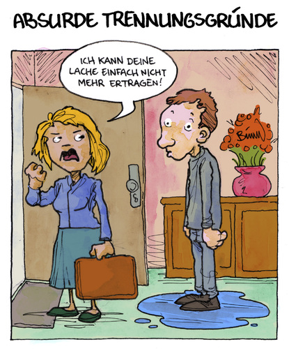 Absurde Trennungsgründe Absurde Trennungsgründe