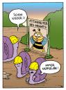 Cartoon: Fitch - Immer feucht. (small) by Bülow tagged schnecke,slug