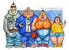 Cartoon: Famiglia italiana (small) by Niessen tagged family,parents,children,father,mother,son,daughter,chicken,balls,facebook,rabbit,soccer,famiglia,genitori,figli,padre,madre,figlio,figlia,gallina,palle,coniglio,calcio,familie,eltern,kinder,vater,mutter,sohn,tochter,huhn,eier,kaninchen,fußball