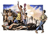 Cartoon: Femen revolution (small) by Niessen tagged delacroix popolo rivoluzione forbici femen morte taglio lesbica femministe freiheit volk revolution schere sterben schneiden lesben feministinnen freedom people scissors death cutting lesbian feminists