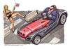 Cartoon: The Boss is back (small) by Niessen tagged bmw,cazzo,pene,seduzione,potenza,ragazza,dick,penis,seduction,power,girl,verführung,macht,frau