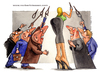 Cartoon: The center of universe (small) by Niessen tagged culo,femmina,donna,guardoni,occhi,tram,uomini,hintern,weiblich,frau,voyeure,augen,straßenbahn,männer,ass,female,woman,voyeurs,eyes,men