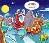 Cartoon: Merry Christmas (small) by Carayboo tagged santa,christmas,holidays,new,year,snow,reindeer,nicht,party,winter,december,mountain,trees