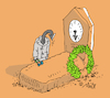 Cartoon: clock (small) by mitya_kononov tagged mityacartoon