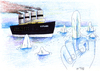 Cartoon: titanic (small) by mitya_kononov tagged titanic