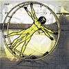Cartoon: da Vinci war ein Rhönradfahrer (small) by berti tagged da,vinci,körper,rhönrad,gymwheel