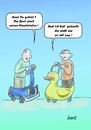 Cartoon: Der Hundertste (small) by berti tagged 100,jubiläum,cartoon,alt
