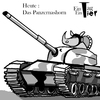 Cartoon: Das Panzernashorn (small) by Mistviech tagged tiere,natur,nashorn,panzer,panzernashorn