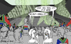 Cartoon: Can you feel it? It is here... (small) by donno tagged fifa,corruption,south,africa,2010,soccer,bribery