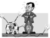 Cartoon: Danny Jordaan new mayor (small) by donno tagged danny,jordaan,nelson,mandela,bay,mayor,safa