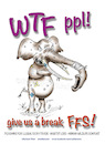 Cartoon: Yeah WTF! (small) by kullatoons tagged elephant,endangered,species,ivory,tusks,habitat,loss