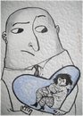 Cartoon: Big love (small) by galina_pavlova tagged relationship