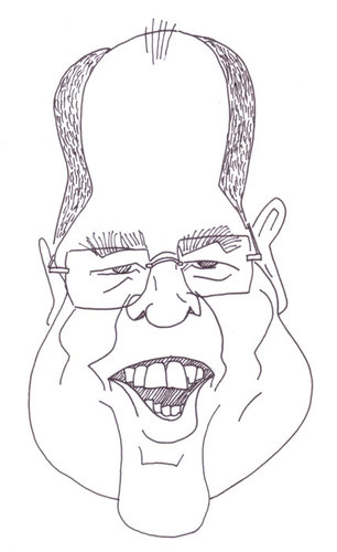 Cartoon: Peer Steinbrück (medium) by Strassengalerie tagged peer,steinbrück