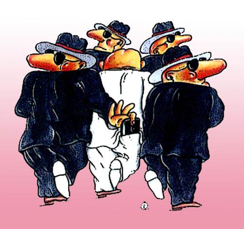 body guards By drljevicdarko | Business Cartoon | TOONPOOL