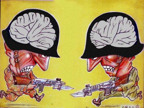 Cartoon: brain (medium) by drljevicdarko tagged brain