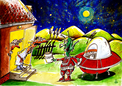Cartoon: loan (medium) by drljevicdarko tagged loan