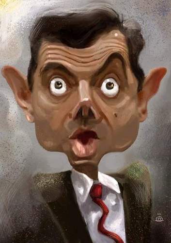 Cartoon: mr Bean (medium) by drljevicdarko tagged rowan,atkinson