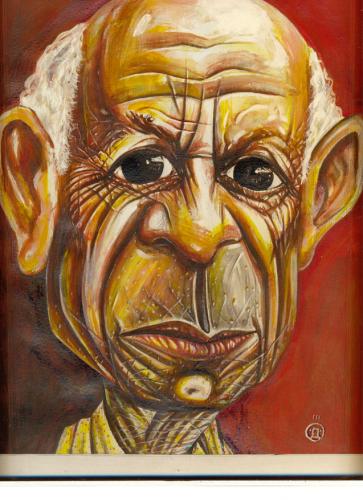 Cartoon: picasso (medium) by drljevicdarko tagged picasso