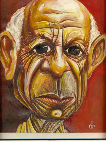 Cartoon: picasso (medium) by drljevicdarko tagged picasso