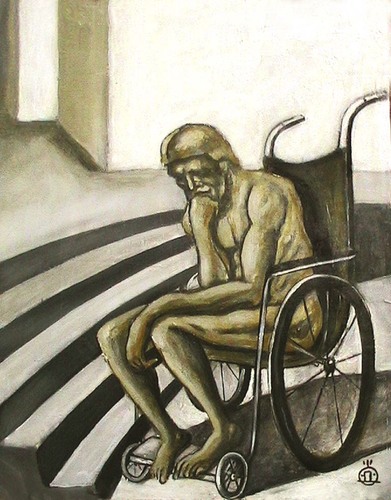 Cartoon: thinker (medium) by drljevicdarko tagged thinker