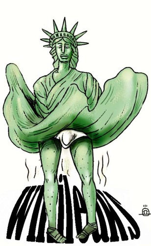 Cartoon: wikileaks (medium) by drljevicdarko tagged wikileaks