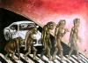 Cartoon: evolution (small) by drljevicdarko tagged evolution