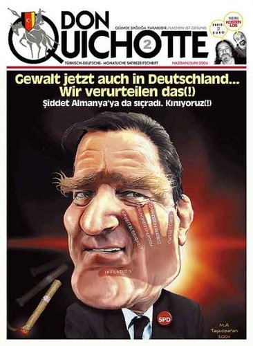 Cartoon: Gerhard Schröder (medium) by mali tagged gerhard,schroeder