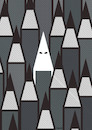 Cartoon: Racist (small) by Saeedsadeghi tagged racism