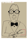 Cartoon: Le Corbusier (small) by Herme tagged le,corbusier