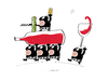 Cartoon: Sawine (small) by Herme tagged wine bar pub