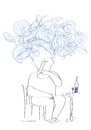 Cartoon: the blue smoke (small) by Herme tagged cigarette,smoker,addiction