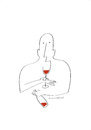 Cartoon: Vino (small) by Herme tagged wine vino vinho bar pub drink