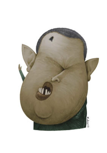 Cartoon: Chavez (medium) by charli tagged presidente,chavez