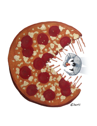 Cartoon: st (medium) by charli tagged pizzapitch