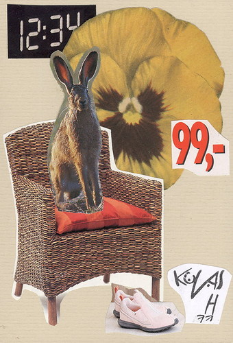 Cartoon: Alarm (medium) by Kestutis tagged alarm,hase,collage,postcard,nature,animal,kestutis,lithuania