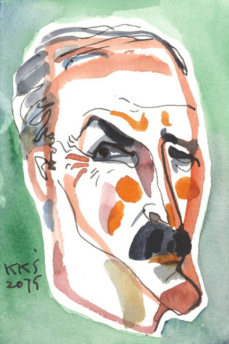 Cartoon: Alexander Lukashenko (medium) by Kestutis tagged alexander,eu,europe,moscow,russia,ukraine,belarus,minsk,kiev,lukashenko,postcard,kestutis,lithuania